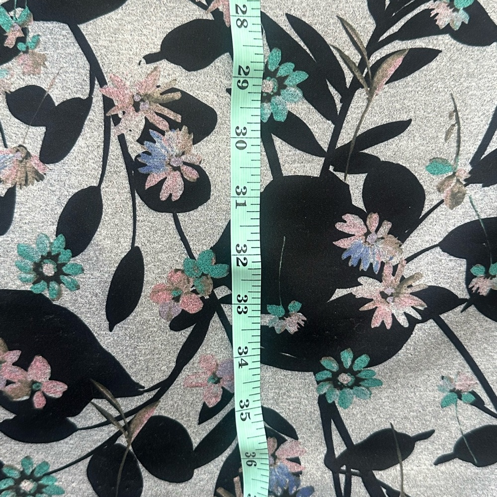 Floral Ruffle-Sleeve Sheath Dress - Black & Multi - Picture 3 of 7